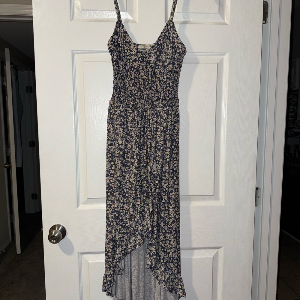 Floral High Low Dress